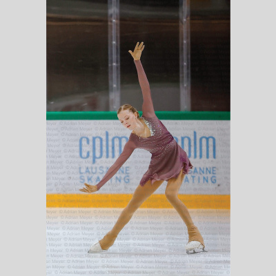 Helmi SAXLUND FIN - Advanced Novice Women - Short Program at Swiss Ice Skating Open 2025