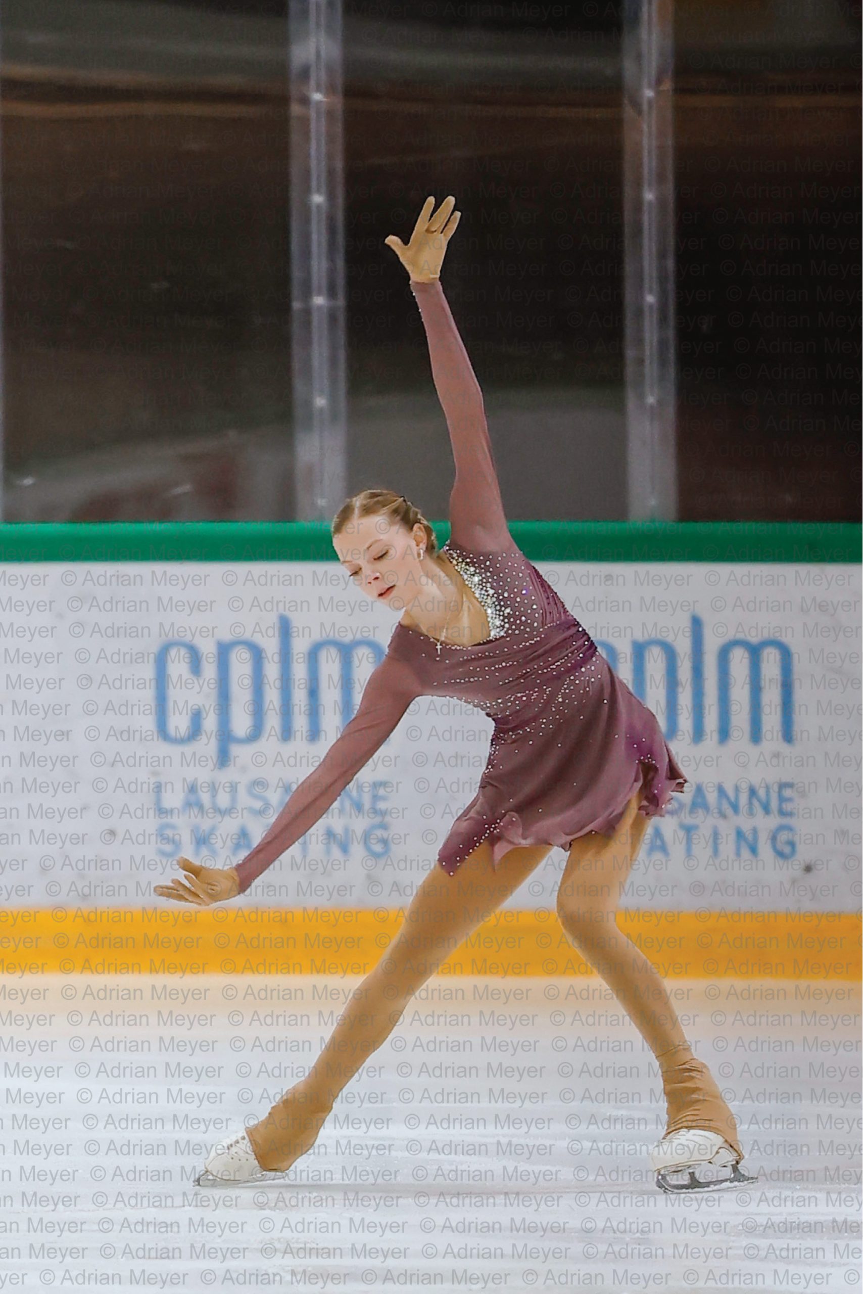 Helmi SAXLUND FIN - Advanced Novice Women - Short Program at Swiss Ice Skating Open 2025