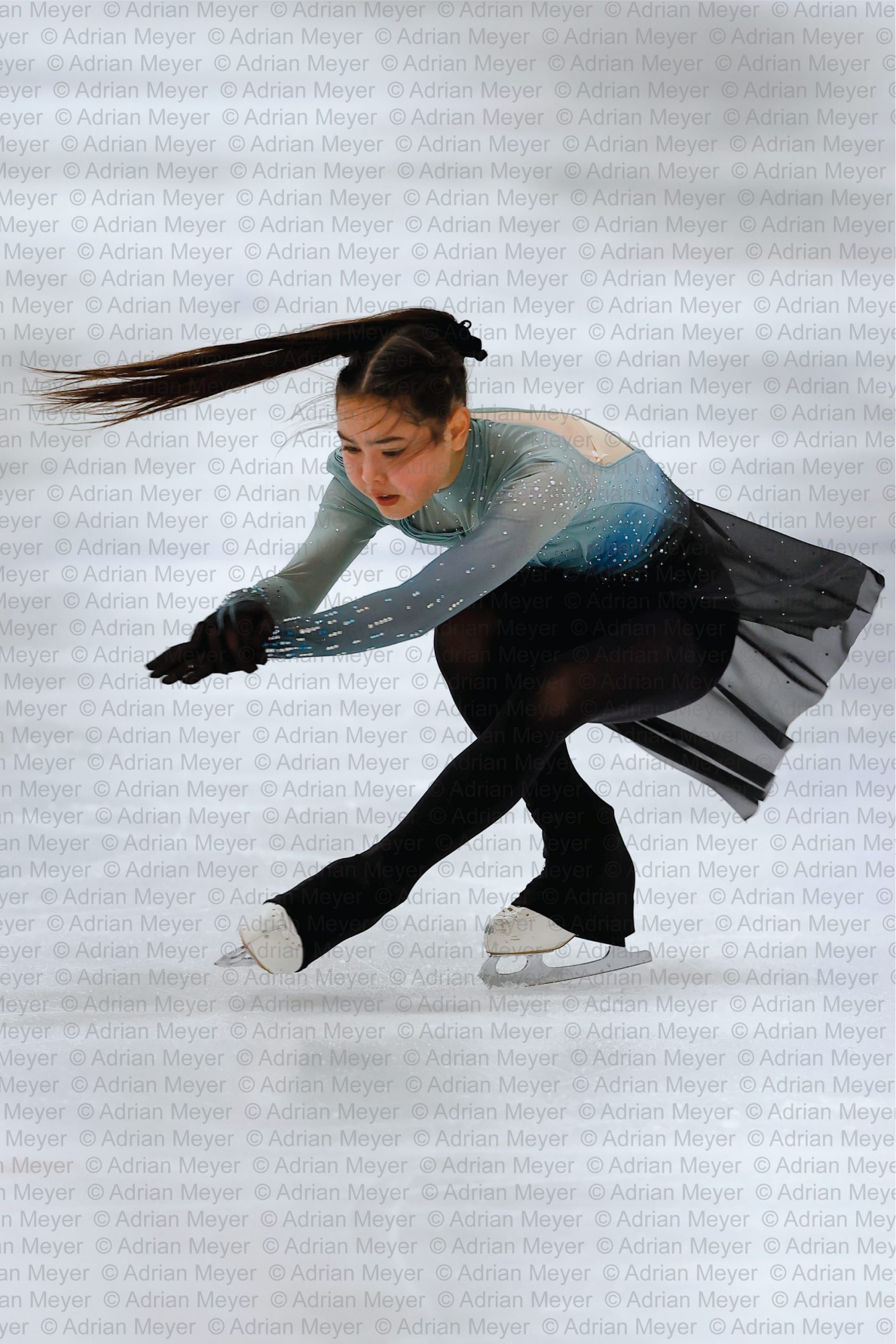 Mayuka SUEESS SUI - Advanced Novice Women - Short Program at Swiss Ice Skating Open 2025