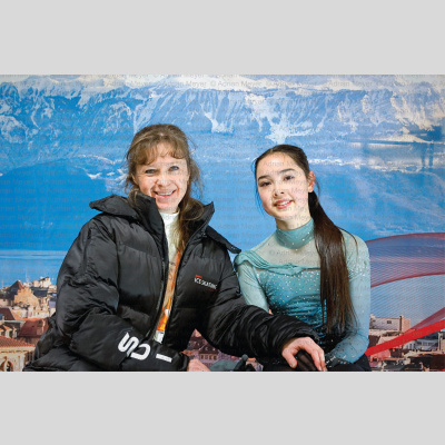 Mayuka SUEESS SUI - Advanced Novice Women - Short Program at Swiss Ice Skating Open 2025