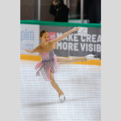 Ava D'ANDREA SUI - Advanced Novice Women - Short Program at Swiss Ice Skating Open 2025