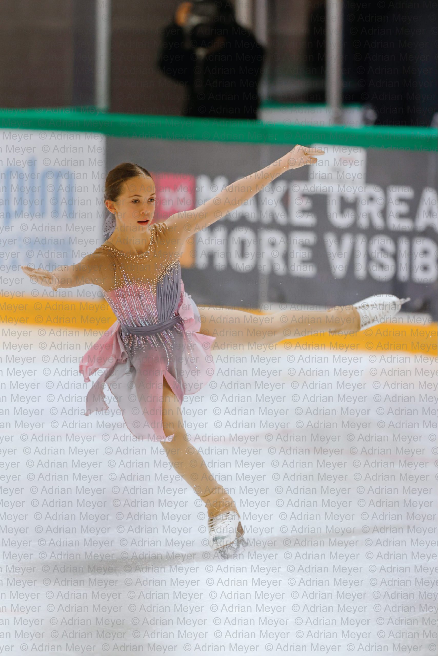 Ava D'ANDREA SUI - Advanced Novice Women - Short Program at Swiss Ice Skating Open 2025