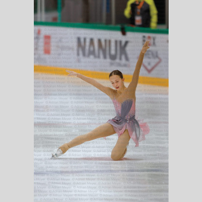 Ava D'ANDREA SUI - Advanced Novice Women - Short Program at Swiss Ice Skating Open 2025