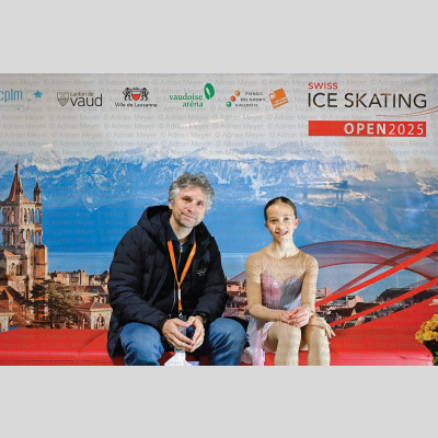 Ava D'ANDREA SUI - Advanced Novice Women - Short Program at Swiss Ice Skating Open 2025