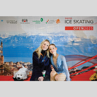 Maria Agata BILYK ITA - Advanced Novice Women - Short Program at Swiss Ice Skating Open 2025