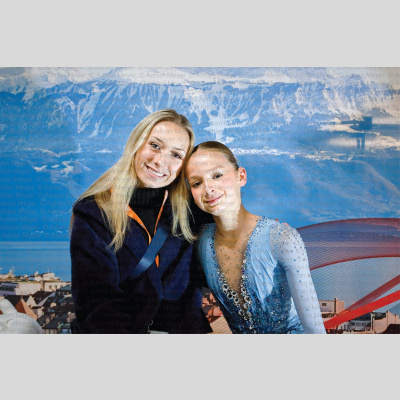 Maria Agata BILYK ITA - Advanced Novice Women - Short Program at Swiss Ice Skating Open 2025