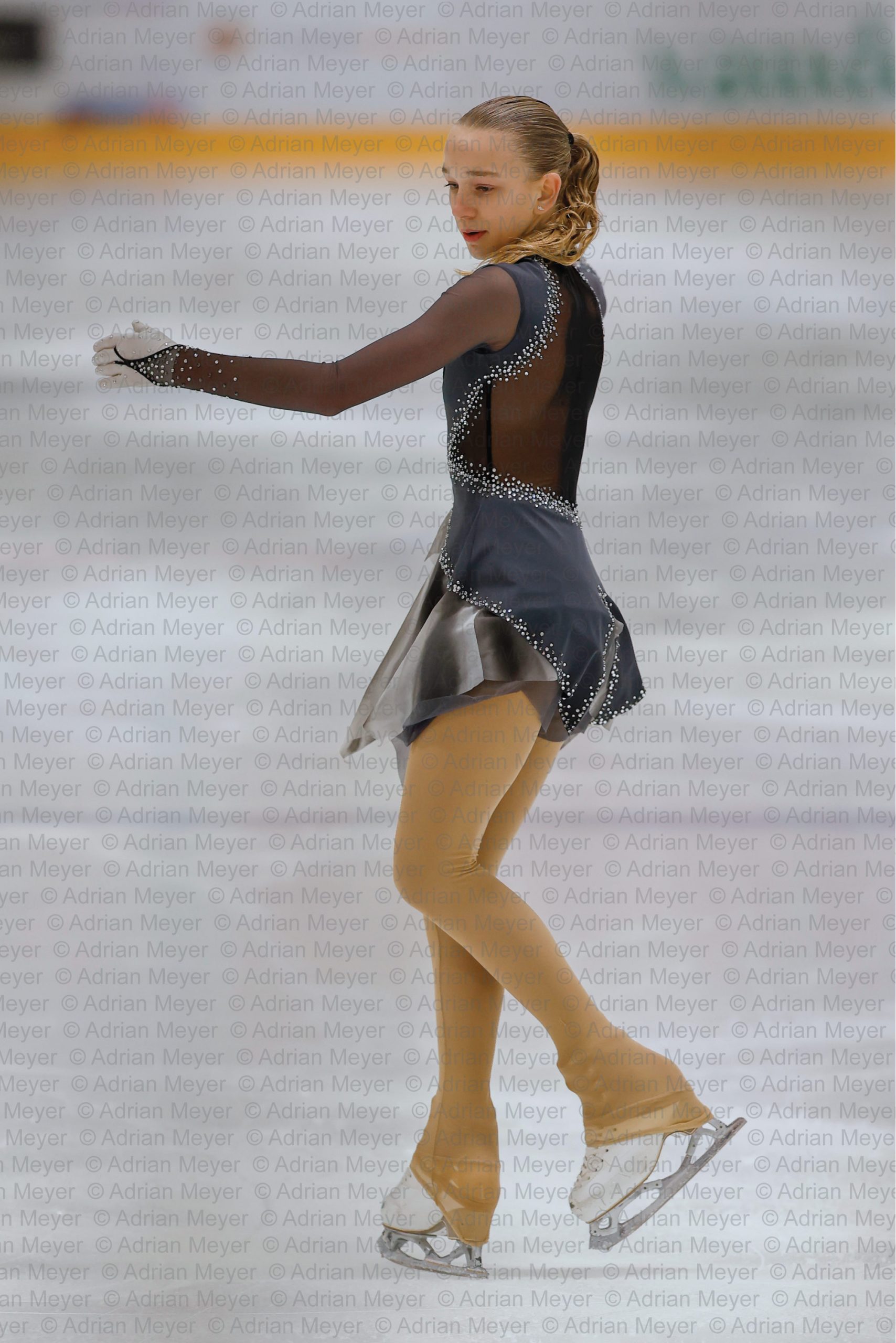 Anura BISCHOFBERGER SUI - Advanced Novice Women - Short Program at Swiss Ice Skating Open 2025