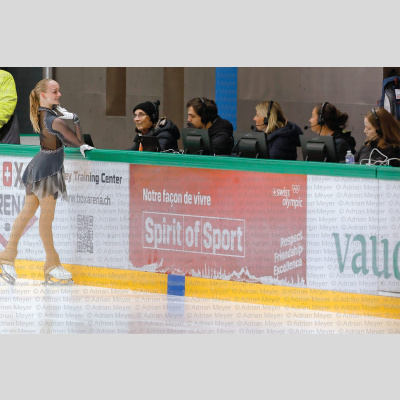 Anura BISCHOFBERGER SUI - Advanced Novice Women - Short Program at Swiss Ice Skating Open 2025