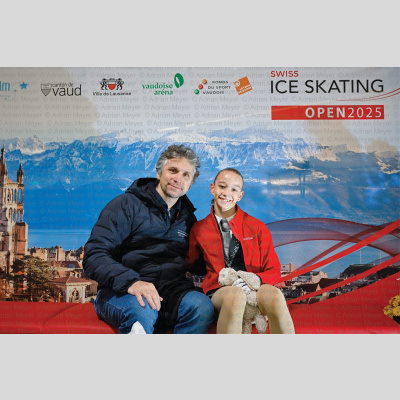 Anura BISCHOFBERGER SUI - Advanced Novice Women - Short Program at Swiss Ice Skating Open 2025