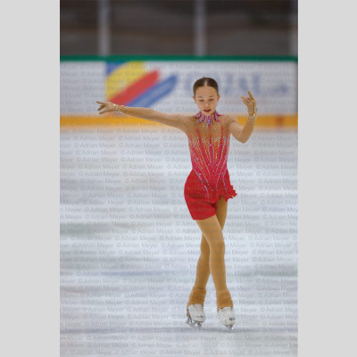 Ava D'ANDREA SUI - Advanced Novice Women - Free Skate at Swiss Ice Skating Open 2025