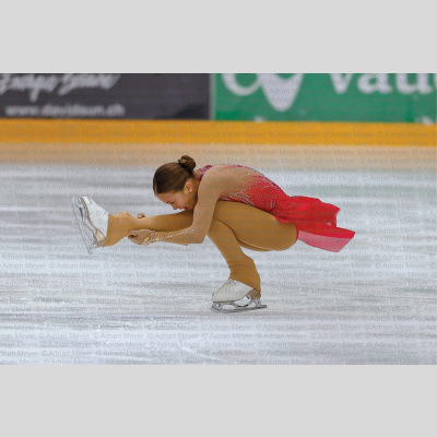 Ava D'ANDREA SUI - Advanced Novice Women - Free Skate at Swiss Ice Skating Open 2025