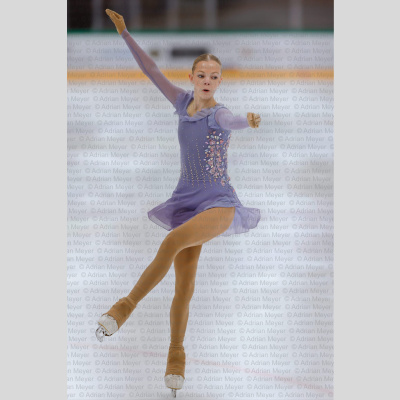 Helmi SAXLUND FIN - Advanced Novice Women - Free Skate at Swiss Ice Skating Open 2025