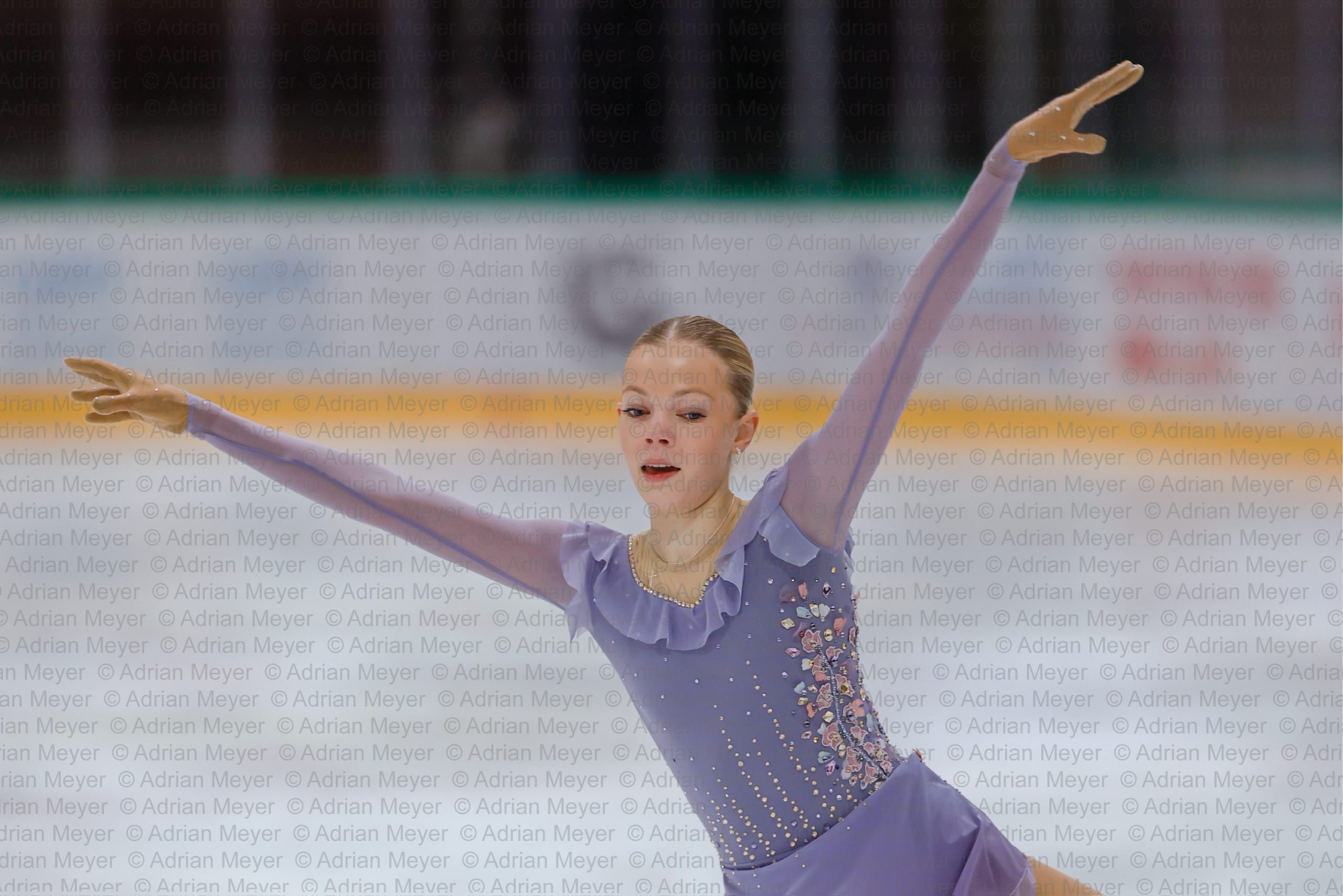 Helmi SAXLUND FIN - Advanced Novice Women - Free Skate at Swiss Ice Skating Open 2025