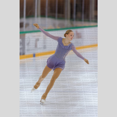Helmi SAXLUND FIN - Advanced Novice Women - Free Skate at Swiss Ice Skating Open 2025