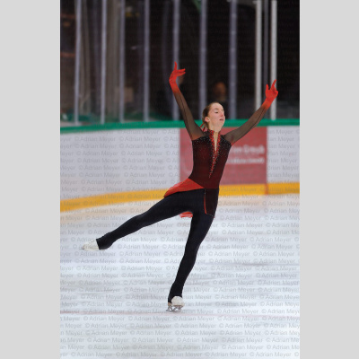 Elena MARTINENGHI SUI - Advanced Novice Women - Free Skate at Swiss Ice Skating Open 2025