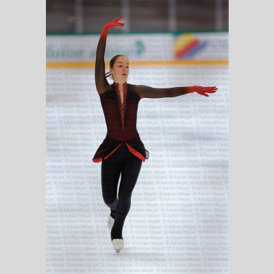Elena MARTINENGHI SUI - Advanced Novice Women - Free Skate at Swiss Ice Skating Open 2025