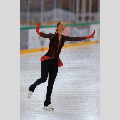 Elena MARTINENGHI SUI - Advanced Novice Women - Free Skate at Swiss Ice Skating Open 2025