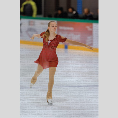Anura BISCHOFBERGER SUI - Advanced Novice Women - Free Skate at Swiss Ice Skating Open 2025