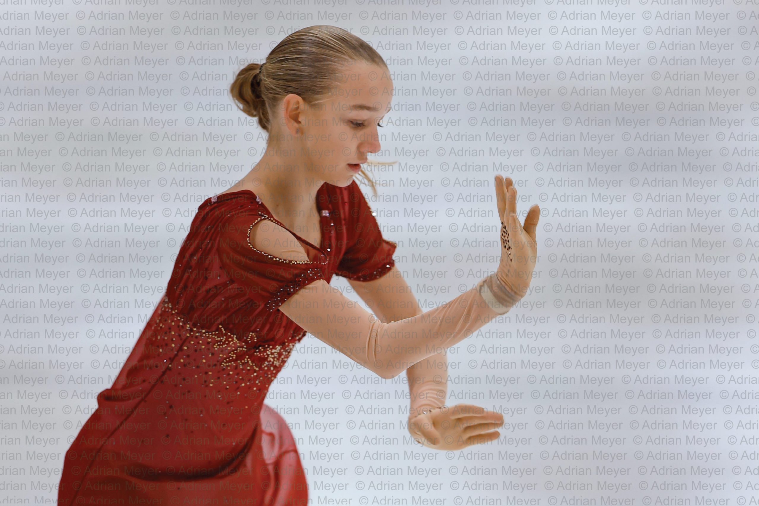 Anura BISCHOFBERGER SUI - Advanced Novice Women - Free Skate at Swiss Ice Skating Open 2025
