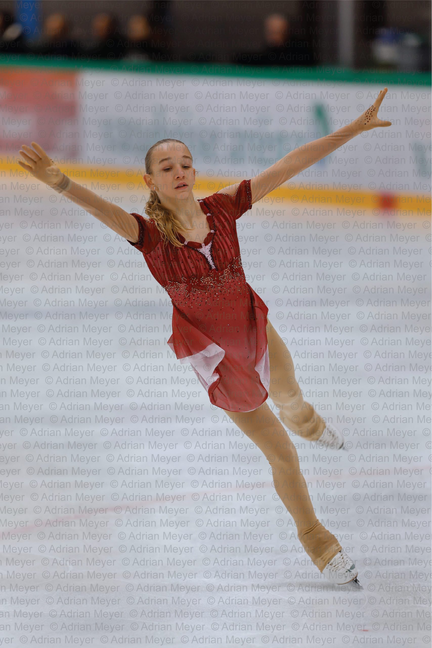 Anura BISCHOFBERGER SUI - Advanced Novice Women - Free Skate at Swiss Ice Skating Open 2025