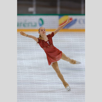 Anura BISCHOFBERGER SUI - Advanced Novice Women - Free Skate at Swiss Ice Skating Open 2025