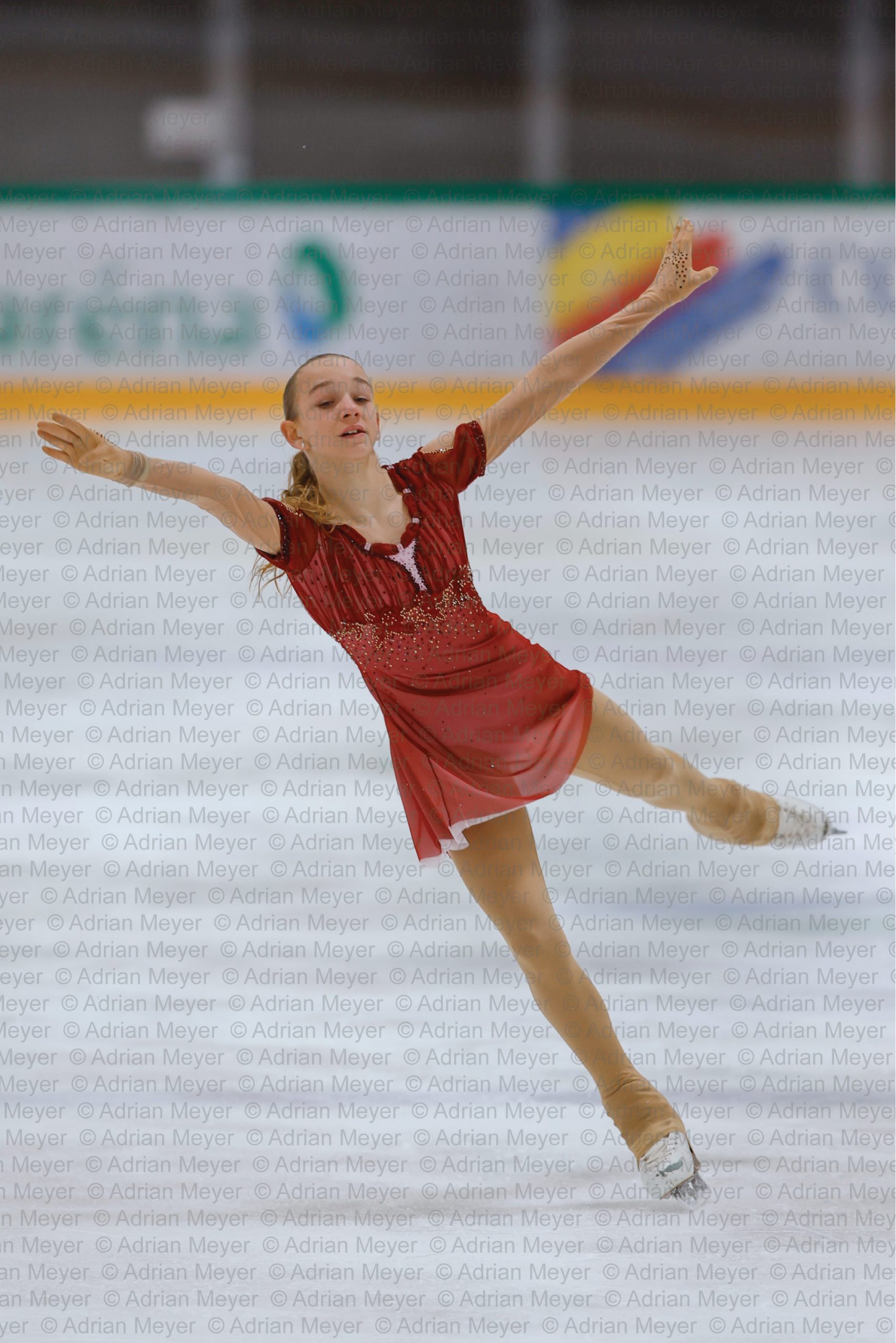 Anura BISCHOFBERGER SUI - Advanced Novice Women - Free Skate at Swiss Ice Skating Open 2025