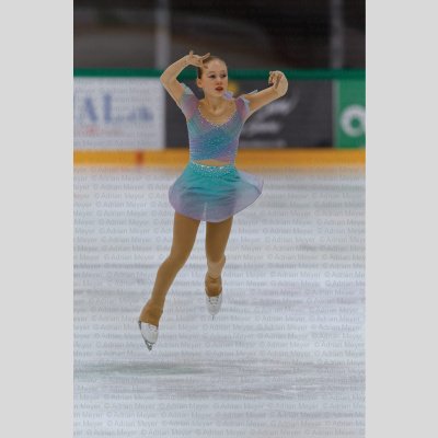 Julia VAHA-RUOHOLA FIN - Advanced Novice Women - Free Skate at Swiss Ice Skating Open 2025