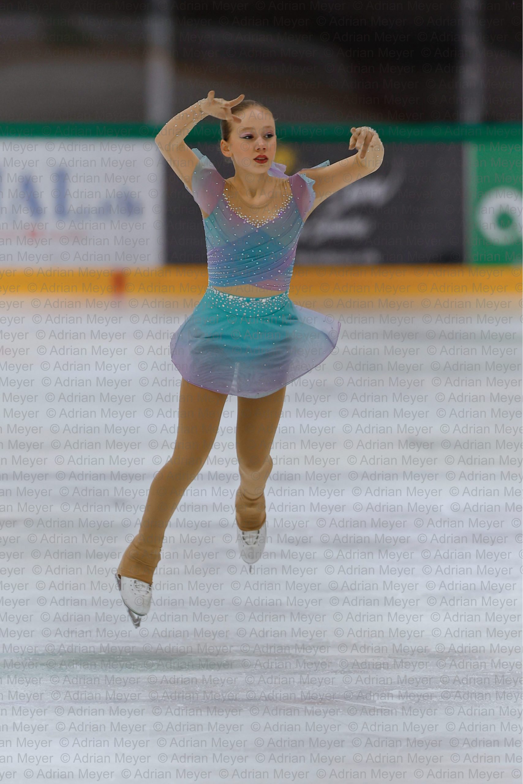 Julia VAHA-RUOHOLA FIN - Advanced Novice Women - Free Skate at Swiss Ice Skating Open 2025