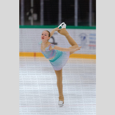 Julia VAHA-RUOHOLA FIN - Advanced Novice Women - Free Skate at Swiss Ice Skating Open 2025