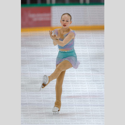 Julia VAHA-RUOHOLA FIN - Advanced Novice Women - Free Skate at Swiss Ice Skating Open 2025