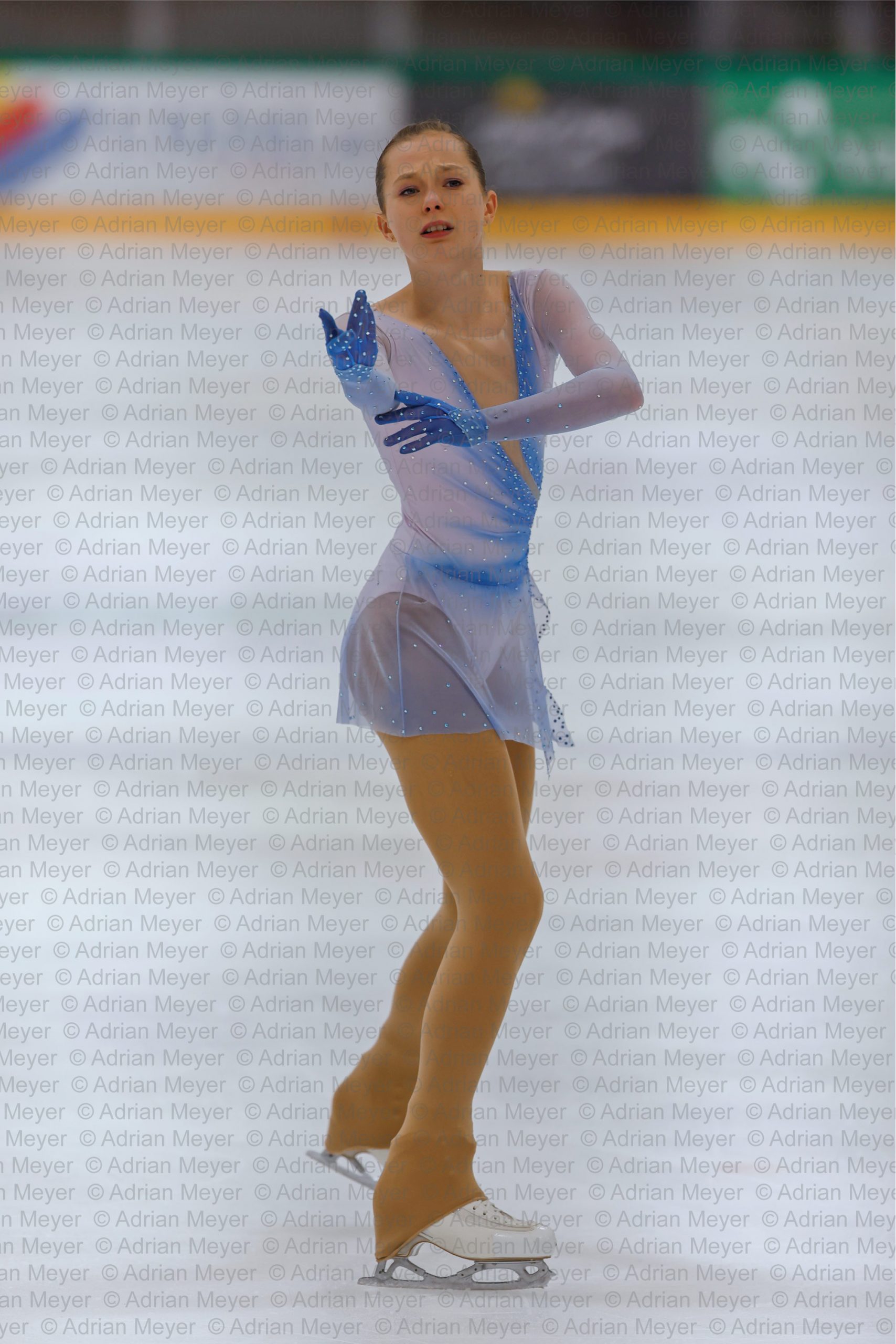Kiki WERLEN SUI - Advanced Novice Women - Free Skate at Swiss Ice Skating Open 2025