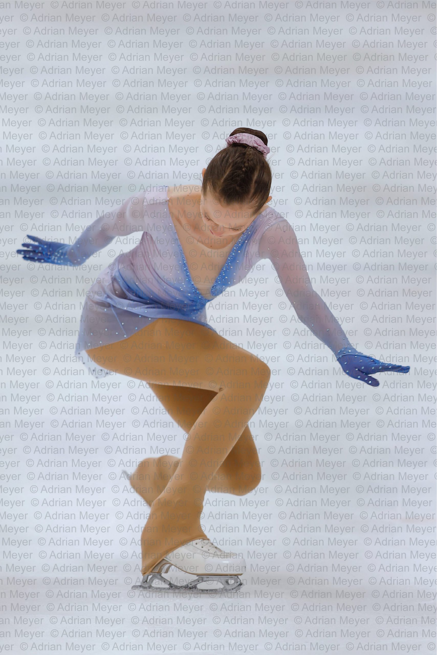 Kiki WERLEN SUI - Advanced Novice Women - Free Skate at Swiss Ice Skating Open 2025