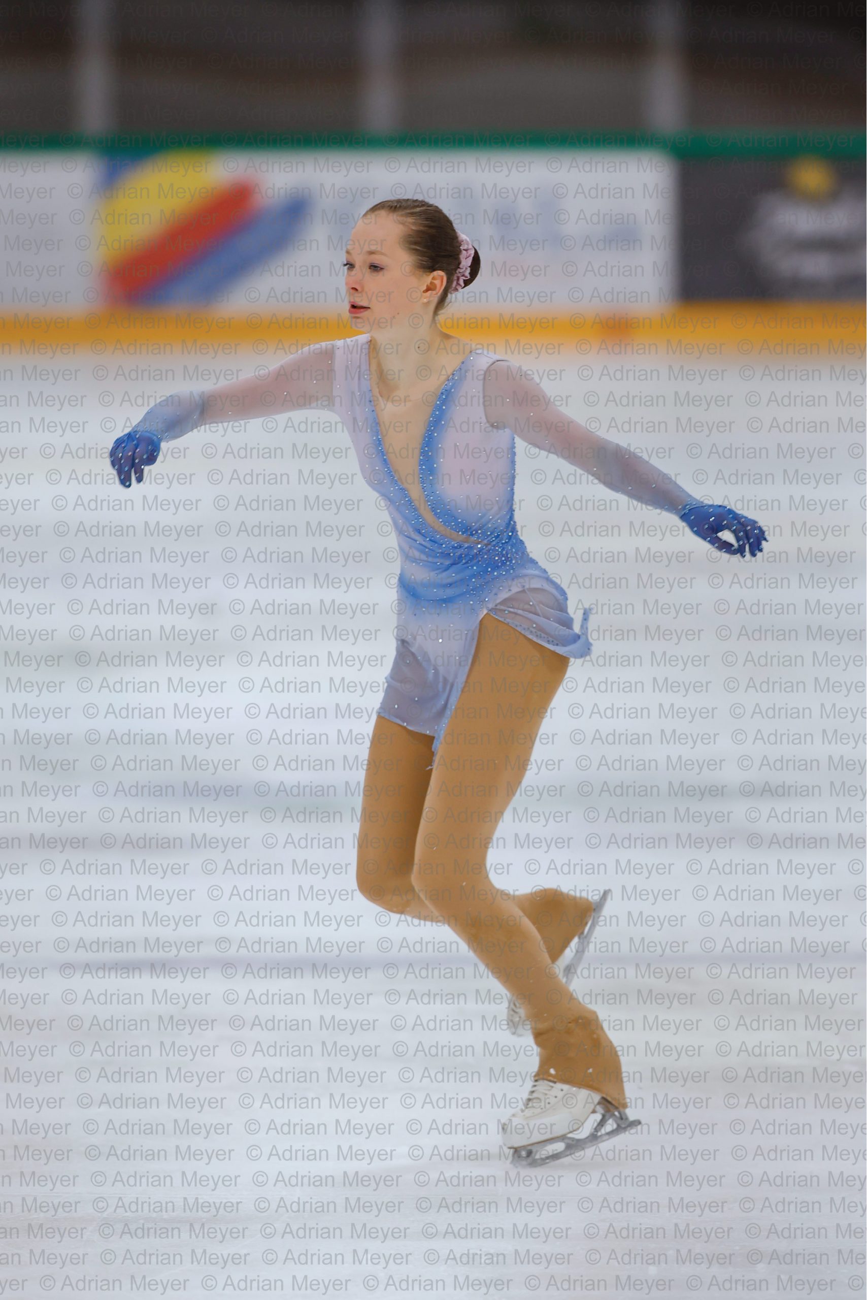 Kiki WERLEN SUI - Advanced Novice Women - Free Skate at Swiss Ice Skating Open 2025