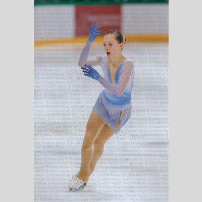 Kiki WERLEN SUI - Advanced Novice Women - Free Skate at Swiss Ice Skating Open 2025
