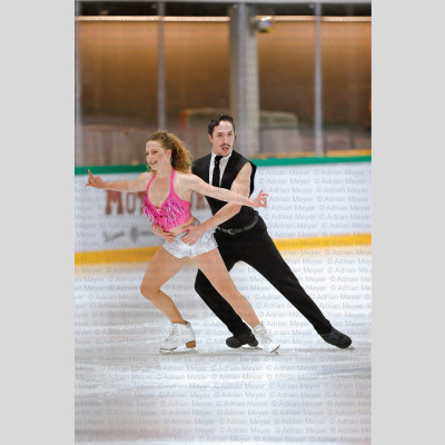 Philomene SABOURIN / Raul BERMEJO SPA - Ice Dance - Rhythm Dance at Swiss Ice Skating Open 2025