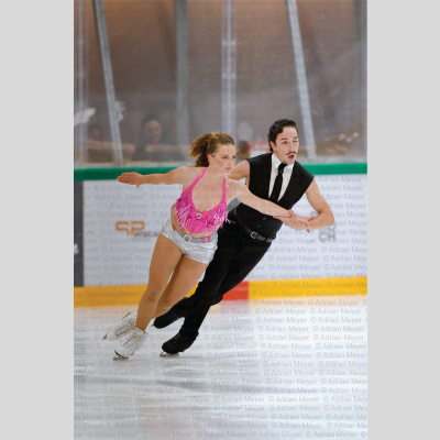 Philomene SABOURIN / Raul BERMEJO SPA - Ice Dance - Rhythm Dance at Swiss Ice Skating Open 2025