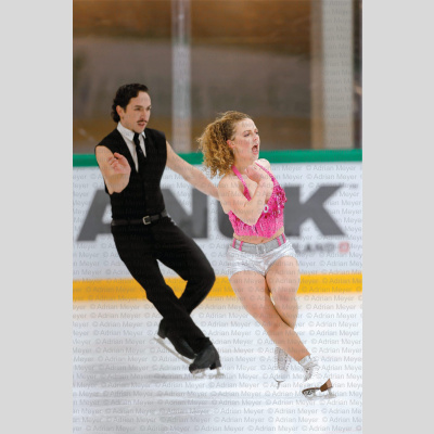 Philomene SABOURIN / Raul BERMEJO SPA - Ice Dance - Rhythm Dance at Swiss Ice Skating Open 2025