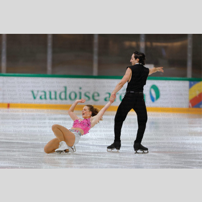 Philomene SABOURIN / Raul BERMEJO SPA - Ice Dance - Rhythm Dance at Swiss Ice Skating Open 2025