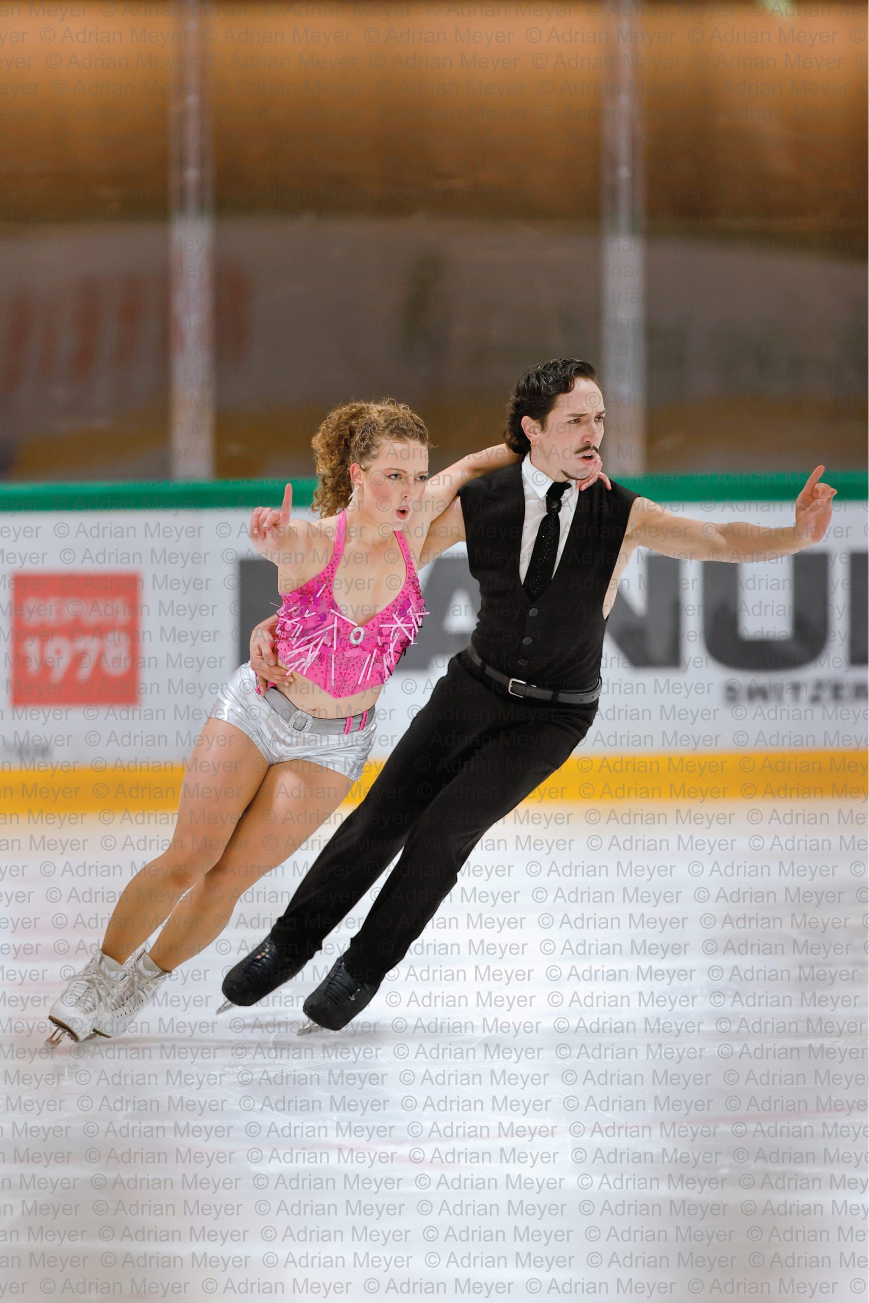 Philomene SABOURIN / Raul BERMEJO SPA - Ice Dance - Rhythm Dance at Swiss Ice Skating Open 2025