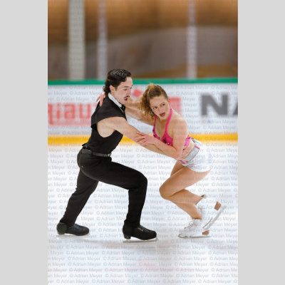 Philomene SABOURIN / Raul BERMEJO SPA - Ice Dance - Rhythm Dance at Swiss Ice Skating Open 2025