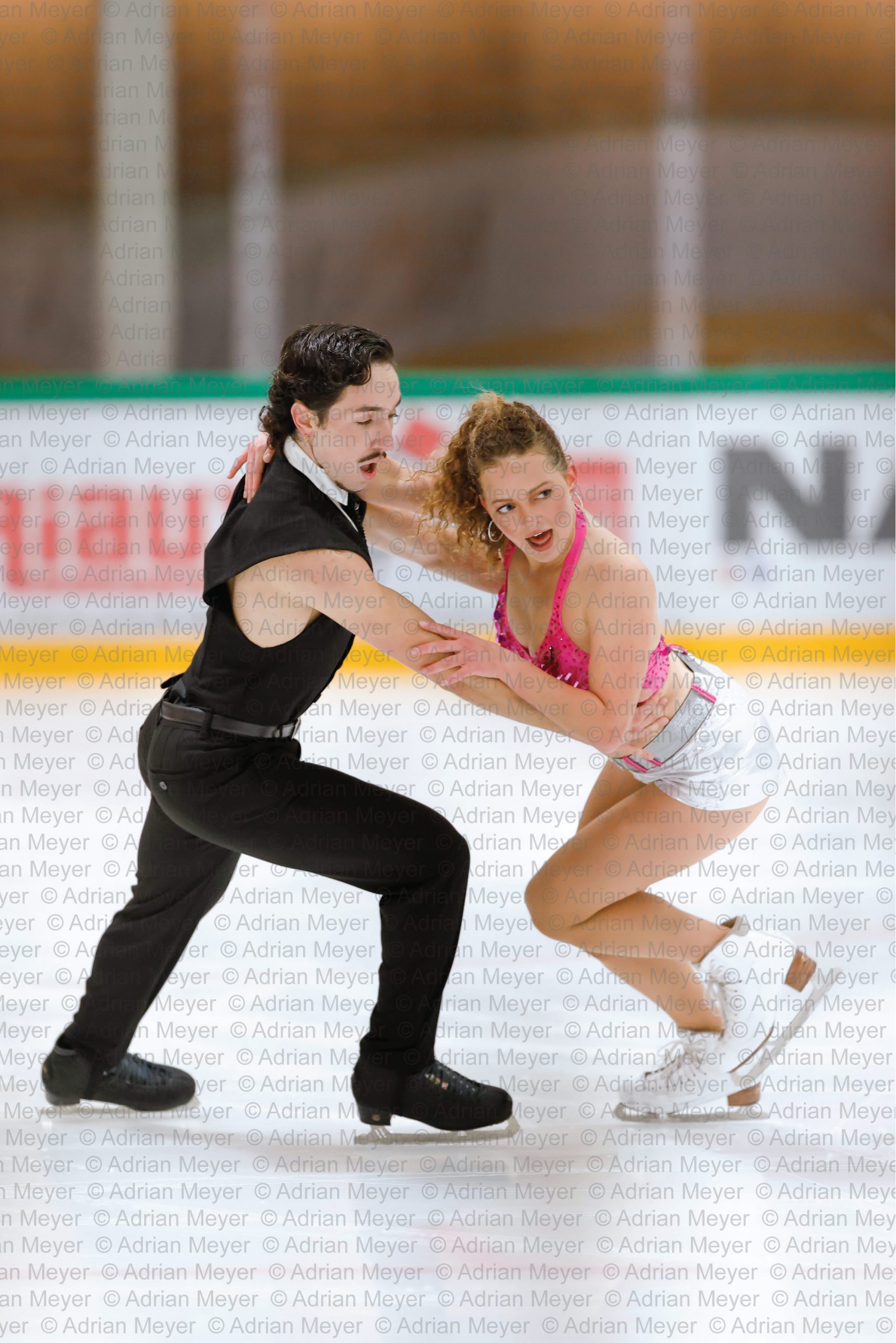 Philomene SABOURIN / Raul BERMEJO SPA - Ice Dance - Rhythm Dance at Swiss Ice Skating Open 2025