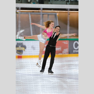 Philomene SABOURIN / Raul BERMEJO SPA - Ice Dance - Rhythm Dance at Swiss Ice Skating Open 2025