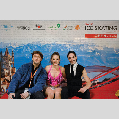 Philomene SABOURIN / Raul BERMEJO SPA - Ice Dance - Rhythm Dance at Swiss Ice Skating Open 2025