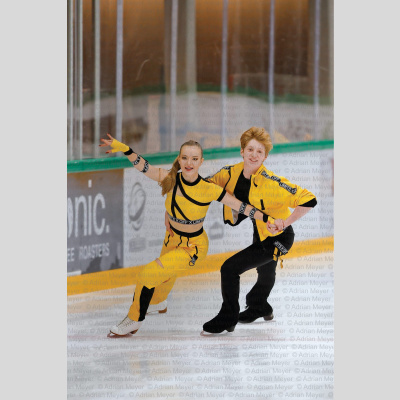 Olexandra BORYSOVA / Aaron FREEMAN POL - Ice Dance - Rhythm Dance at Swiss Ice Skating Open 2025