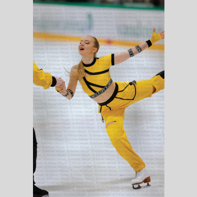 Olexandra BORYSOVA / Aaron FREEMAN POL - Ice Dance - Rhythm Dance at Swiss Ice Skating Open 2025