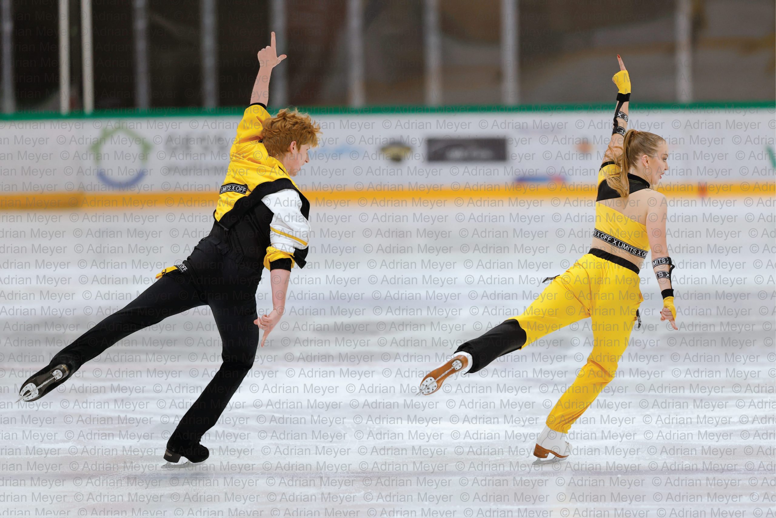 Olexandra BORYSOVA / Aaron FREEMAN POL - Ice Dance - Rhythm Dance at Swiss Ice Skating Open 2025