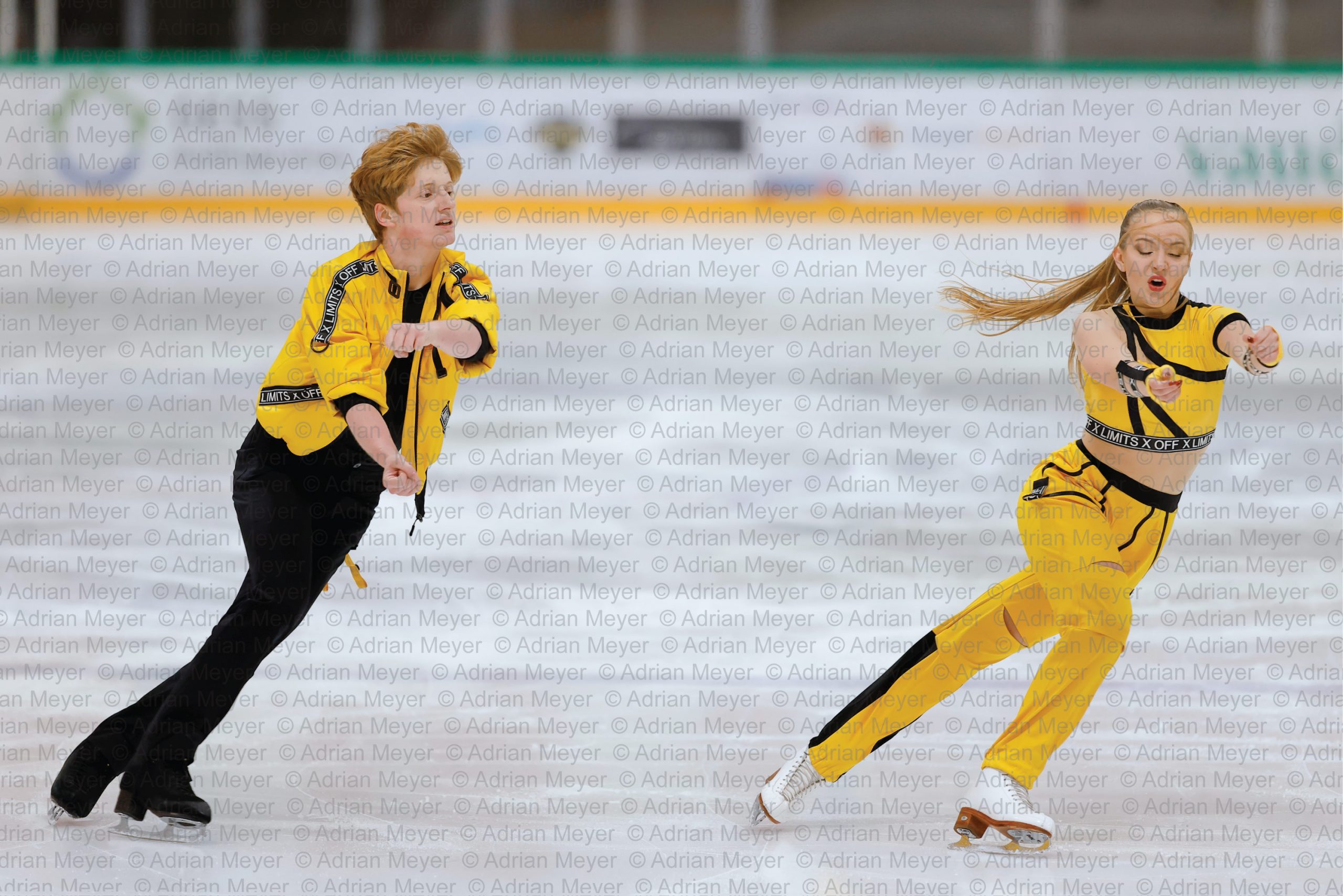 Olexandra BORYSOVA / Aaron FREEMAN POL - Ice Dance - Rhythm Dance at Swiss Ice Skating Open 2025