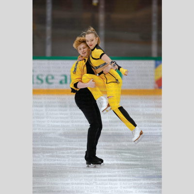 Olexandra BORYSOVA / Aaron FREEMAN POL - Ice Dance - Rhythm Dance at Swiss Ice Skating Open 2025