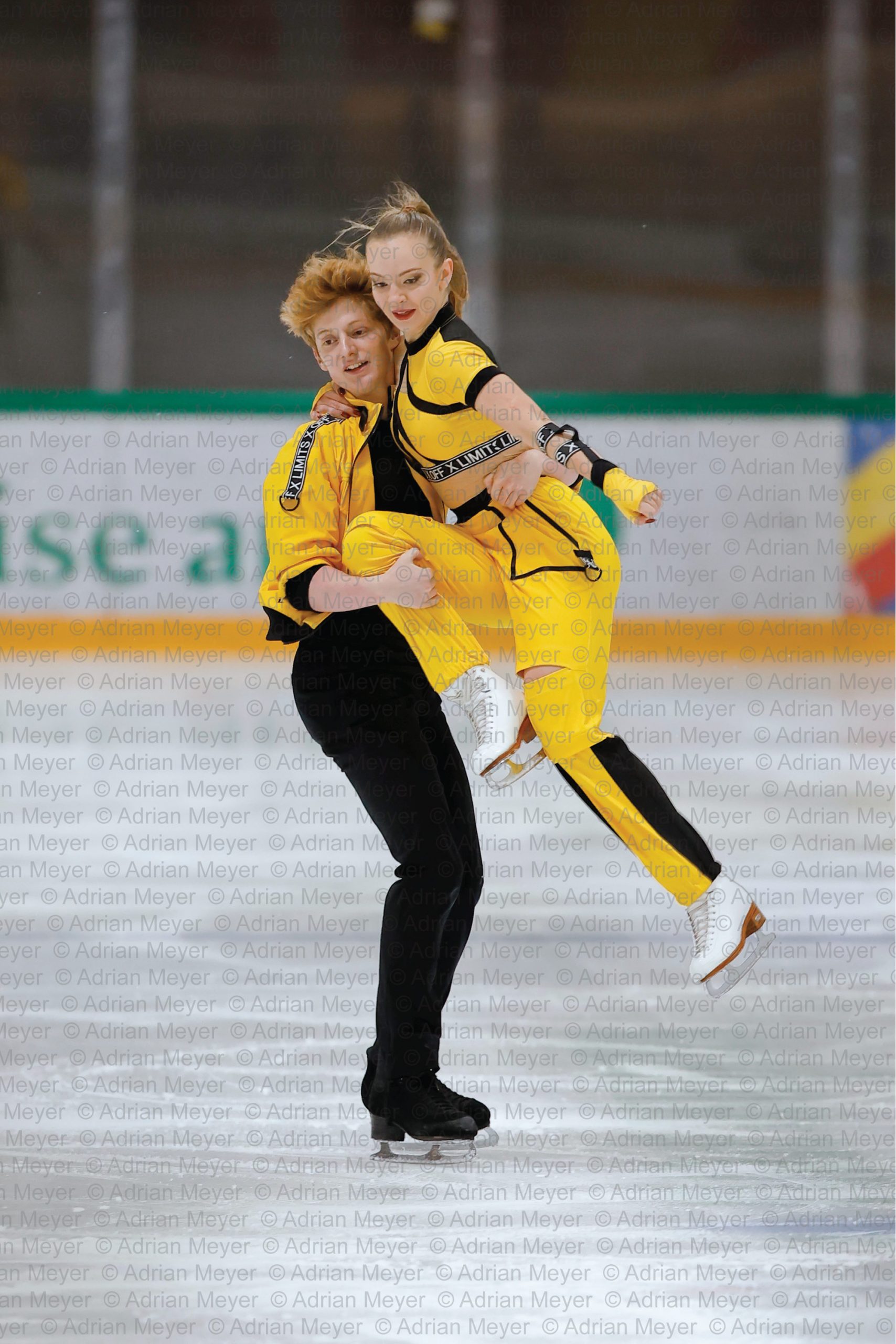Olexandra BORYSOVA / Aaron FREEMAN POL - Ice Dance - Rhythm Dance at Swiss Ice Skating Open 2025