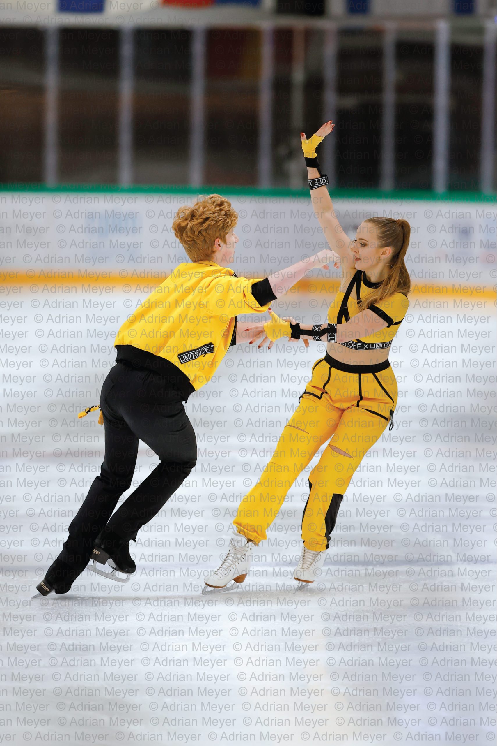 Olexandra BORYSOVA / Aaron FREEMAN POL - Ice Dance - Rhythm Dance at Swiss Ice Skating Open 2025